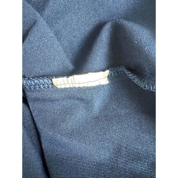 Under Armour The Playoff Polo Golf Shirt Navy Blue Short Sleeve Logo Men's XL - Picture 6 of 10